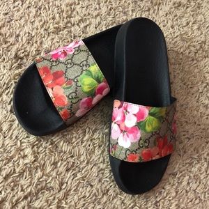 Authentic Gucci slides .